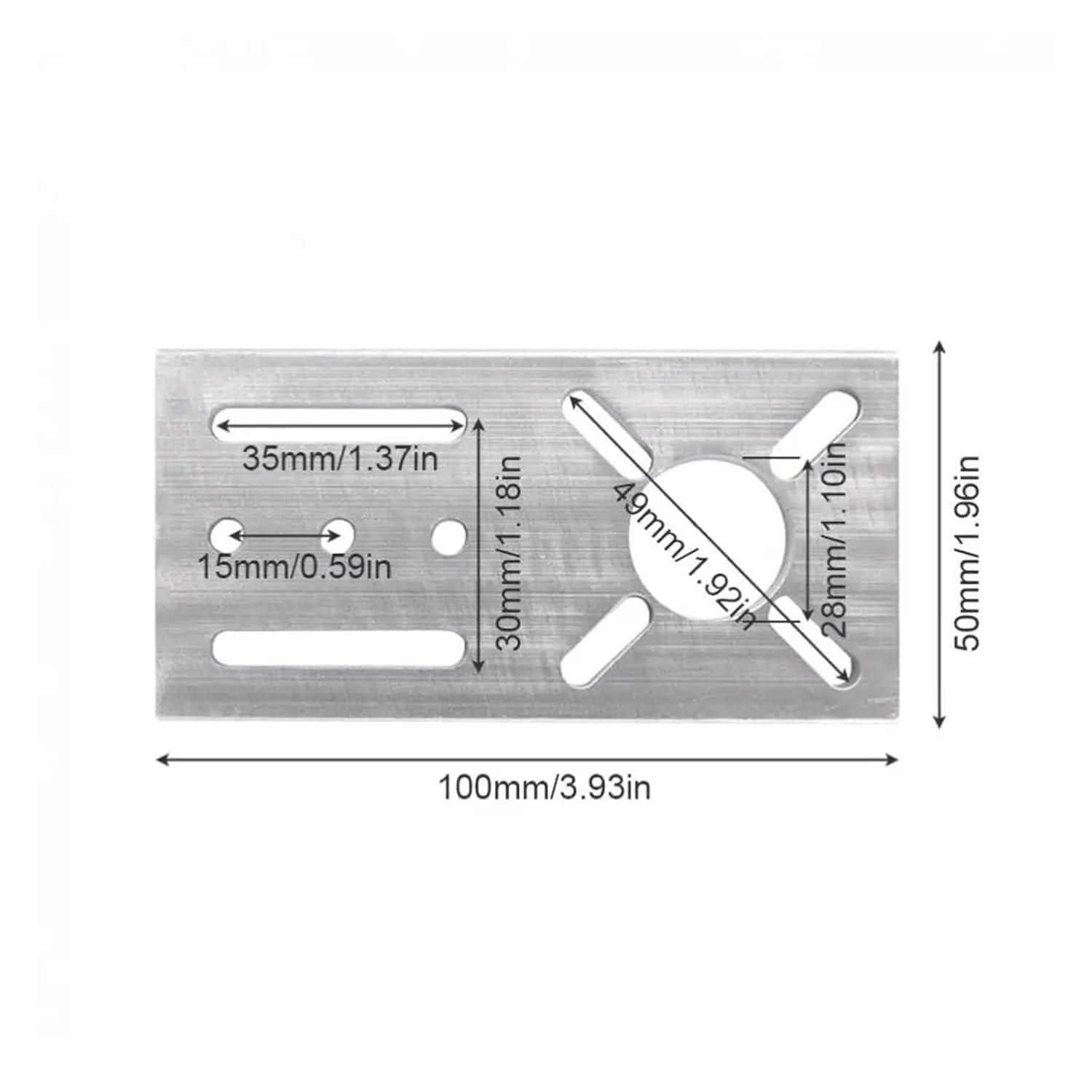 775/895/997 Motor Mounting Bracket Straight Plate Fixing for 750/755/775/795/895/997 DC Motor 42/46 Stepper Motor