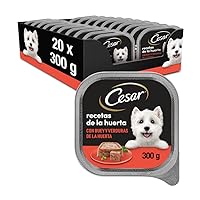 Cesar Cibo umido in gelatina per cani sapore bue e verdure (confezione da 20 x 300g)