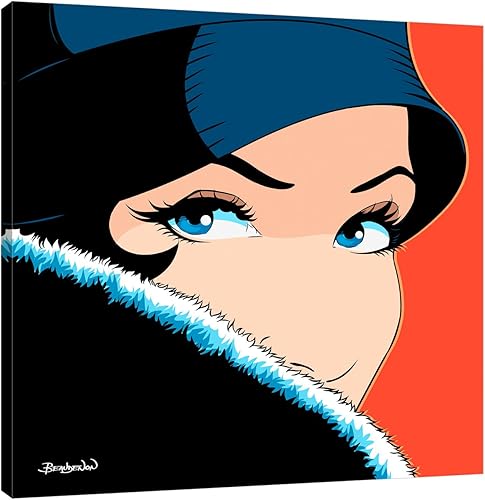 Jaxson Rea "A Vintage Look Gallery Wrapped Canvas by Thierry Beaudenon, 18" x 18"