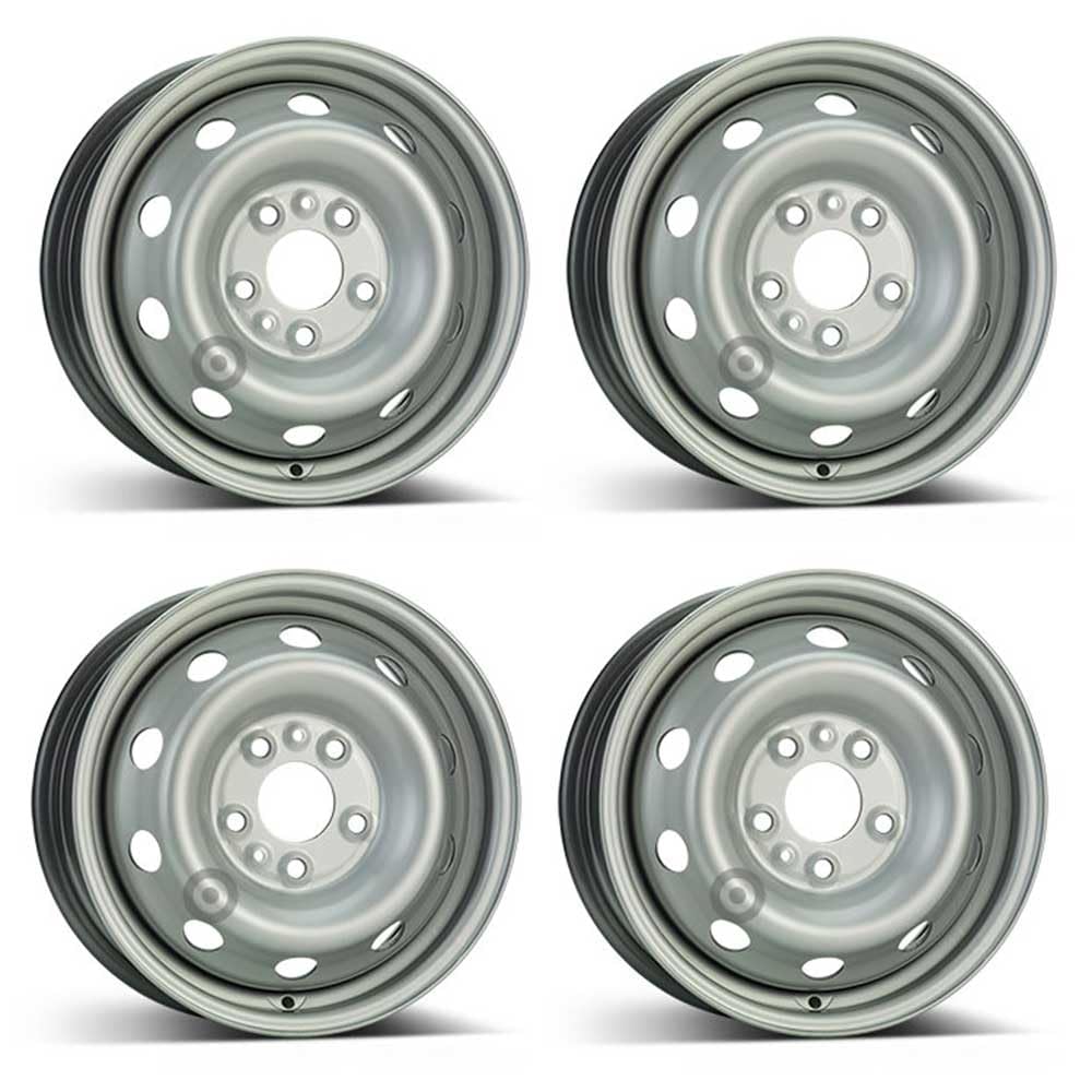 4x Alcar Llantas de acero 4-4012 6.0Jx15 ET68 5x118 compatible con Fiat Ducato