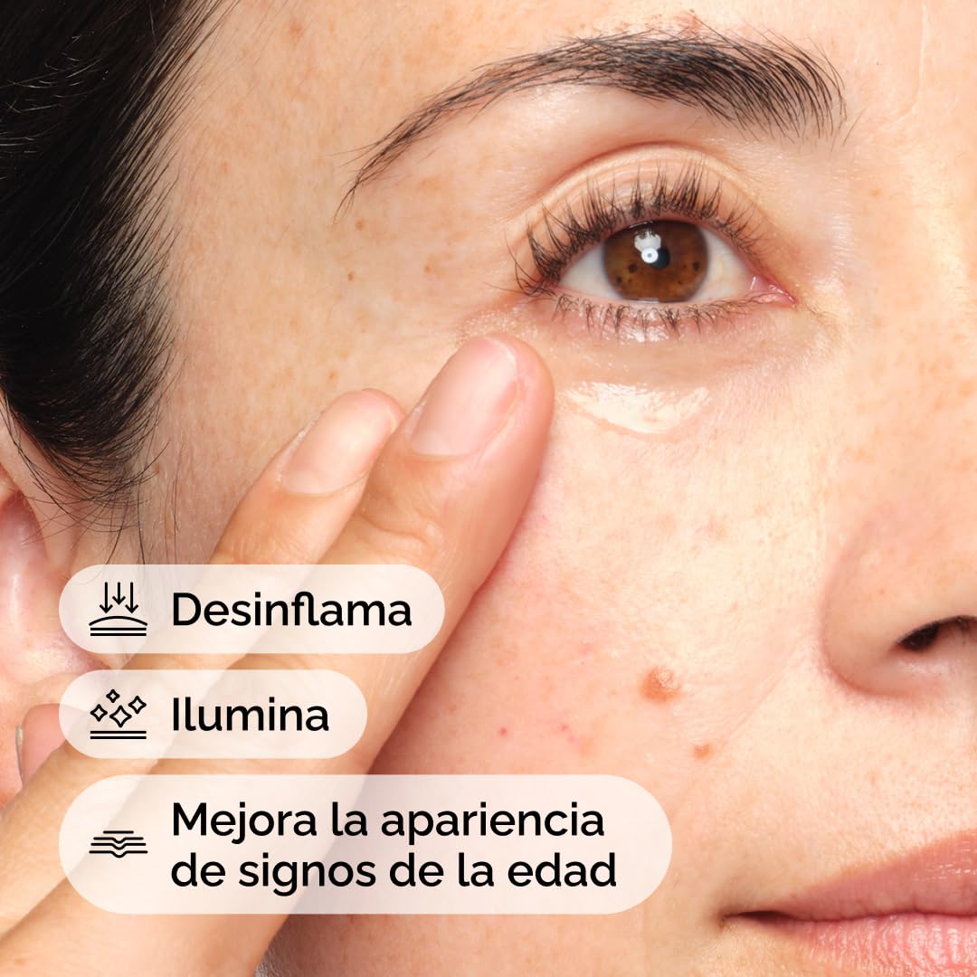 The Ordinary Multi-Peptide Eye Serum, Sérum Multipeptídico para Ojos, Fórmula antiedad para las patas de gallo, las ojeras y la hinchazón, 15 ml