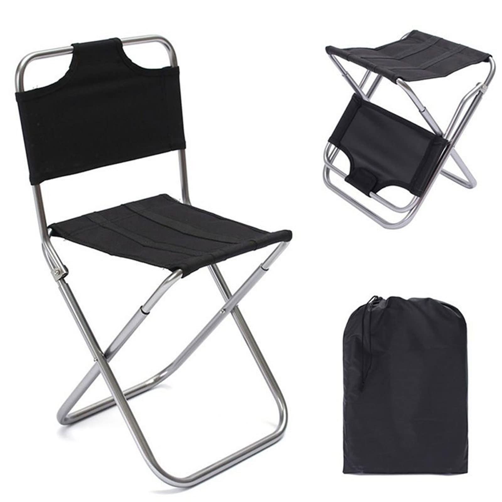 Sgabello da campeggio Sgabello da campeggio Sedia pieghevole portatile da esterno Sedia da viaggio for campeggio Escursionismo Pesca Sedia da picnic Strumento da pesca Sedia Mobili da esterno