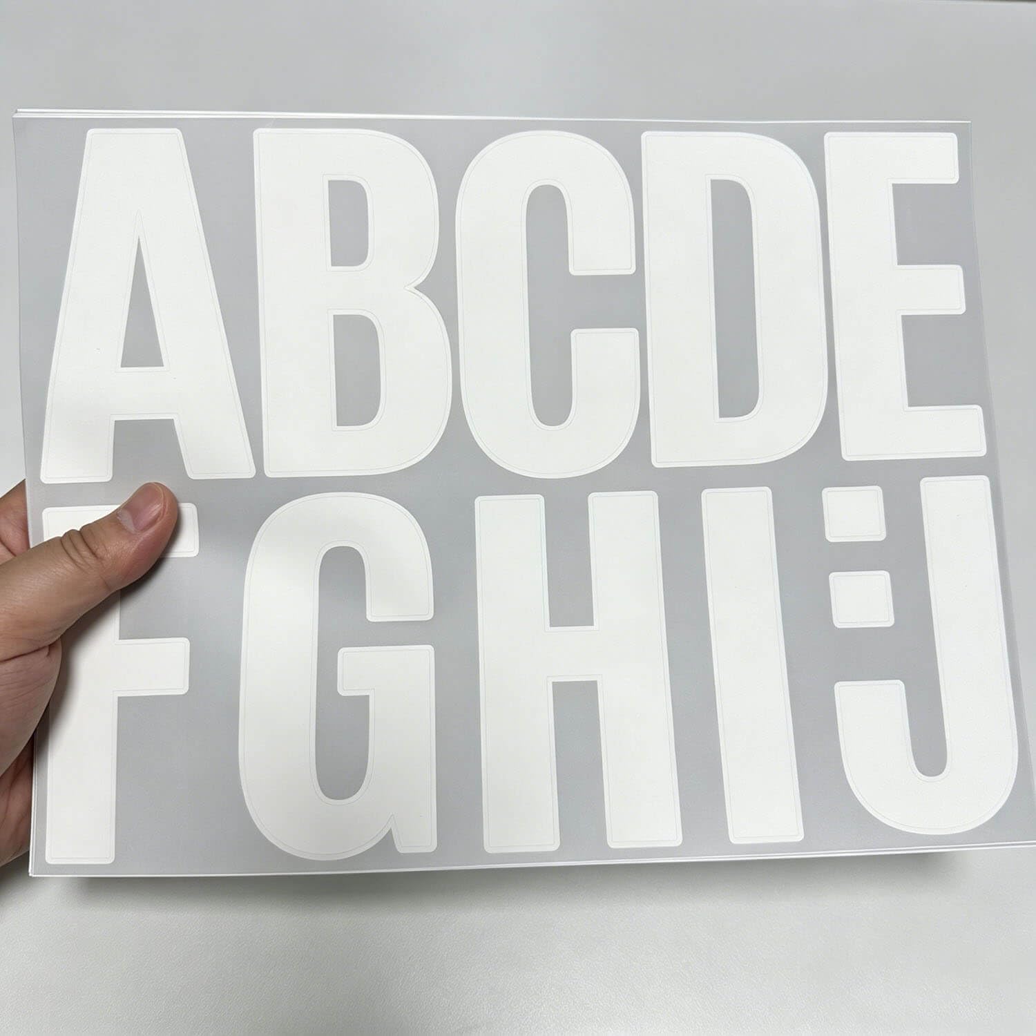 132 Pcs 4 Inch Vinyl Waterproof Letter Stickers,12 Sheets Self-Adhesive Alphabet Number Stickers for Mailbox,Signs,Window,Door,Address Number (White, 4 Inch)