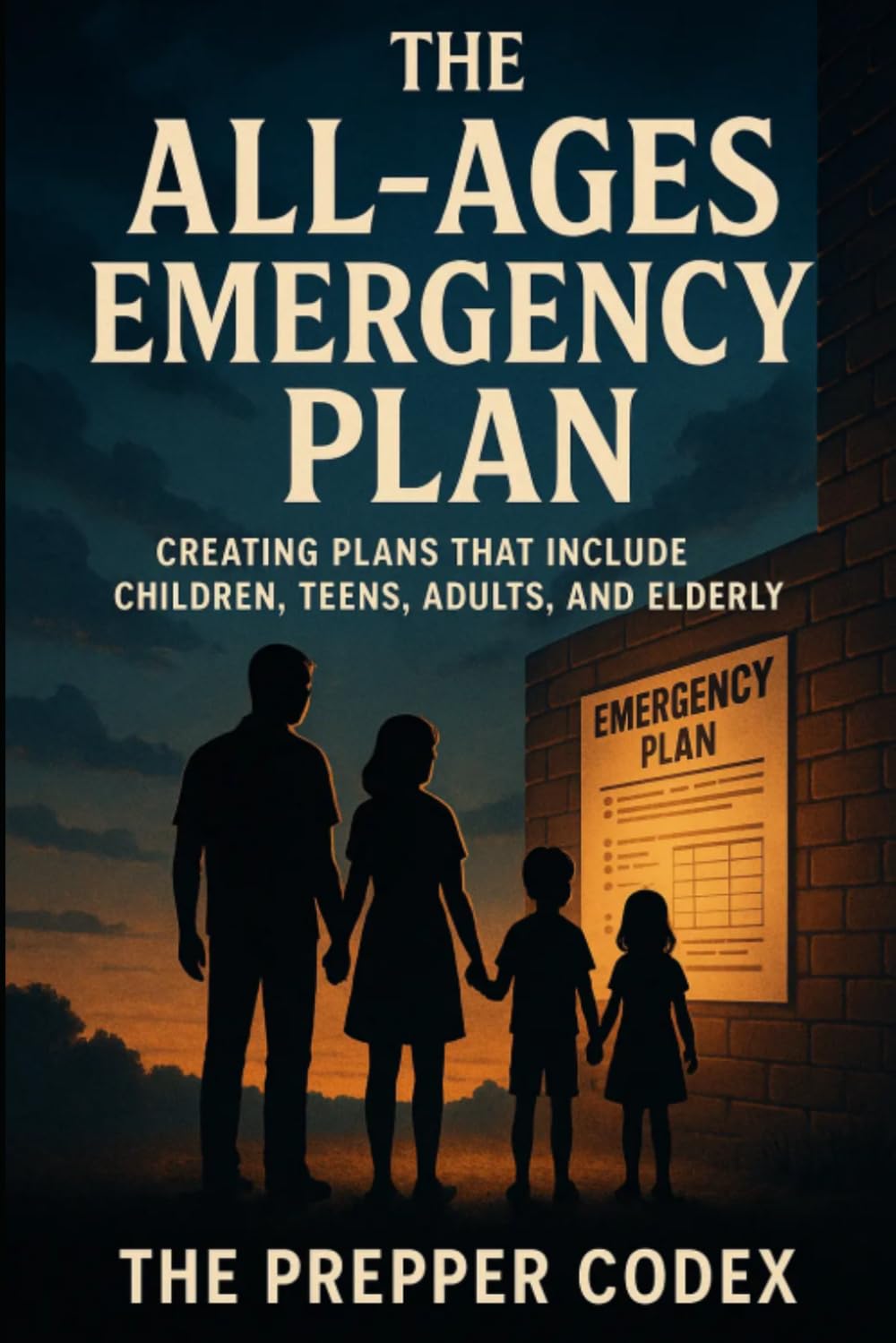 The All-Ages Emergency Plan: Complete Guide to Preparing Your Entire Family From Infants to Seniors