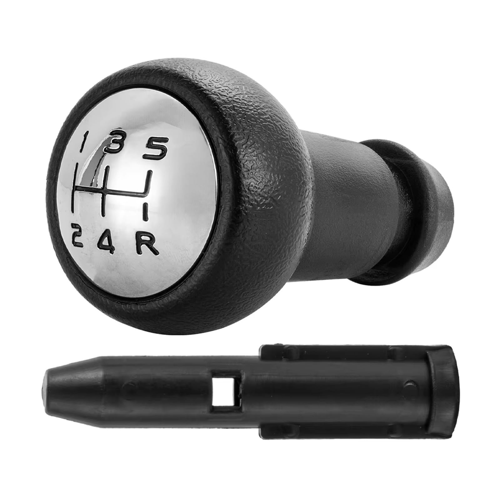 Hguvsjd Car Shift Gear Knob for Peugeot 206 207 307 308 407 5 Speed Gear Shift Knob Car Accessories Transmission Shifter Lever