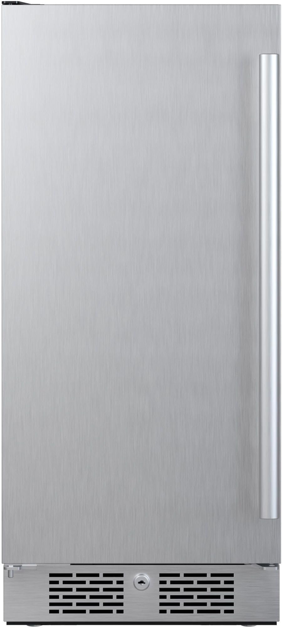 Avallon Afr152sslh 15 Inch Wide 3.3 Cu. Ft. Compact Refrigerator With LED Lighting And Left Swing Door on Fridge.com - View 1