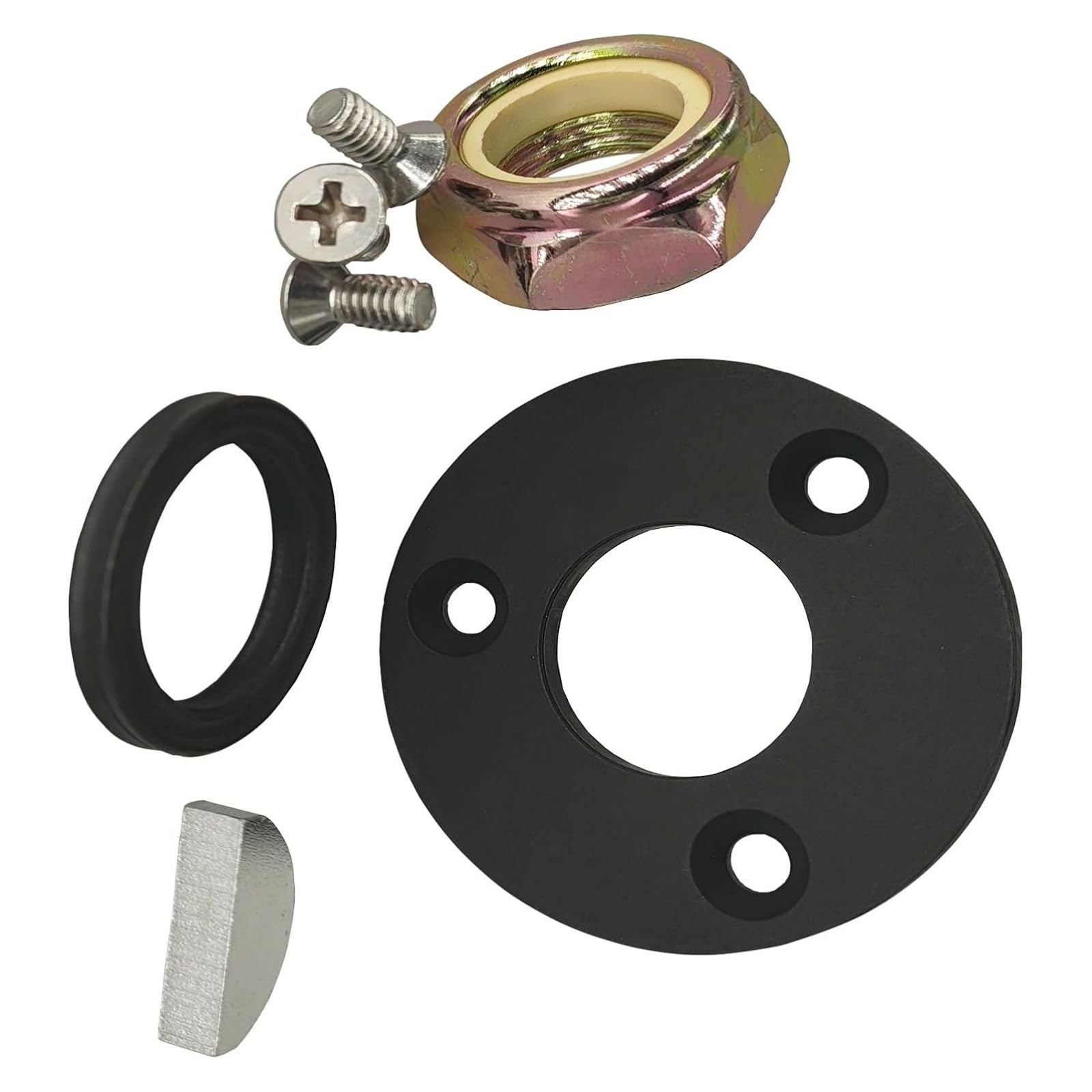 Quad-Ring-Wellendichtring HP6032 Nyloc 5/8 Zoll Mutter Holzmeister Schlüsselsatz passend für BayStar HH4314 HH4513 Hydraulische Lenkung Kit