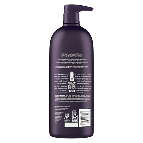 Nexxus SG_B079RCD6J5_US Keraphix Proteinfusion Conditioner With Keratin Protein And Black Rice Conditioner For Damaged Hair 33.8 Oz thumb #1