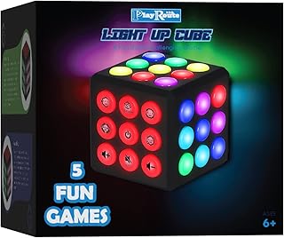 Sponsored Ad - PlayRoute Light Up Cube Toy | 5 Electronic Brain & Memory Games for Kids Boys & Girls Ages 6 7 8 9 10-12 Ye...