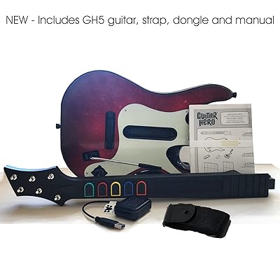 Guitar Hero 5 Bundle Pack Lot En Boite Guitare Et Manette Testé PAL FR