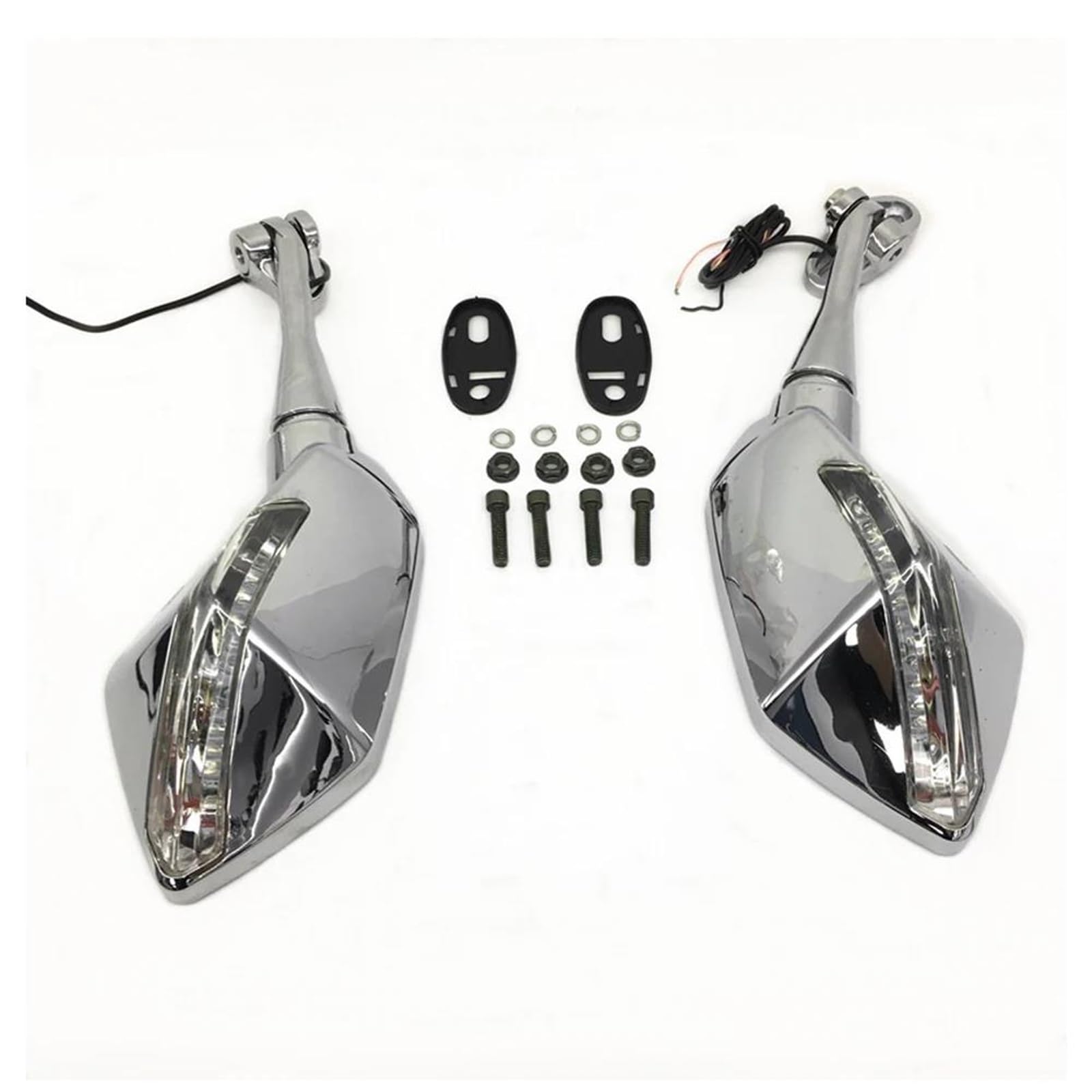 Espejos retrovisores universales para motocicleta intermitentes moto RS 125