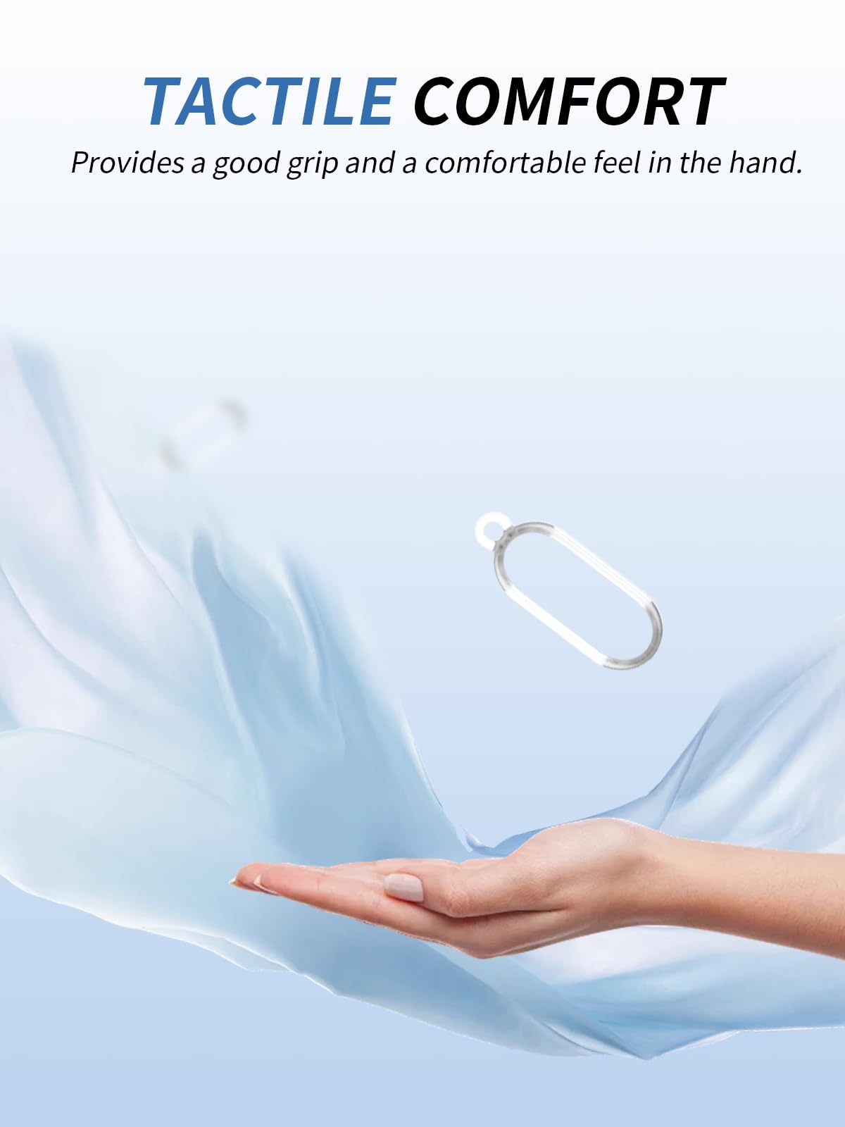Étui de protection en TPU pour enregistreur vocal PLAUD NotePin AI, avec porte-clés, résistant à la poussière, aux chocs et durable, transparent