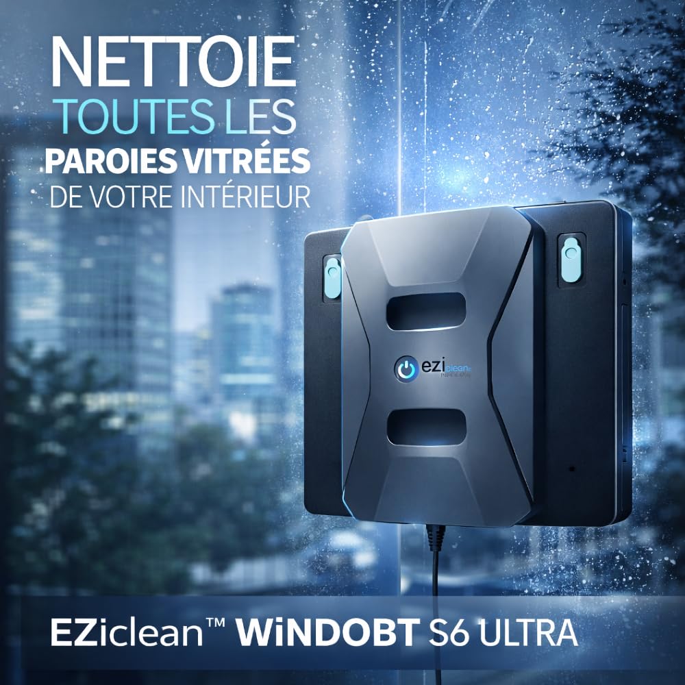 eziclean Windobot S6 Ultra robot do mycia szyb