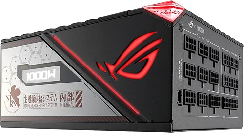 Miniatura 13 de ASUS ROG Thor 1000W Platinum II EVA Edition V2 (fuente de alimentación totalmente modular, 80+ Platinum, certificado Lambda A++, ventilador PWM de