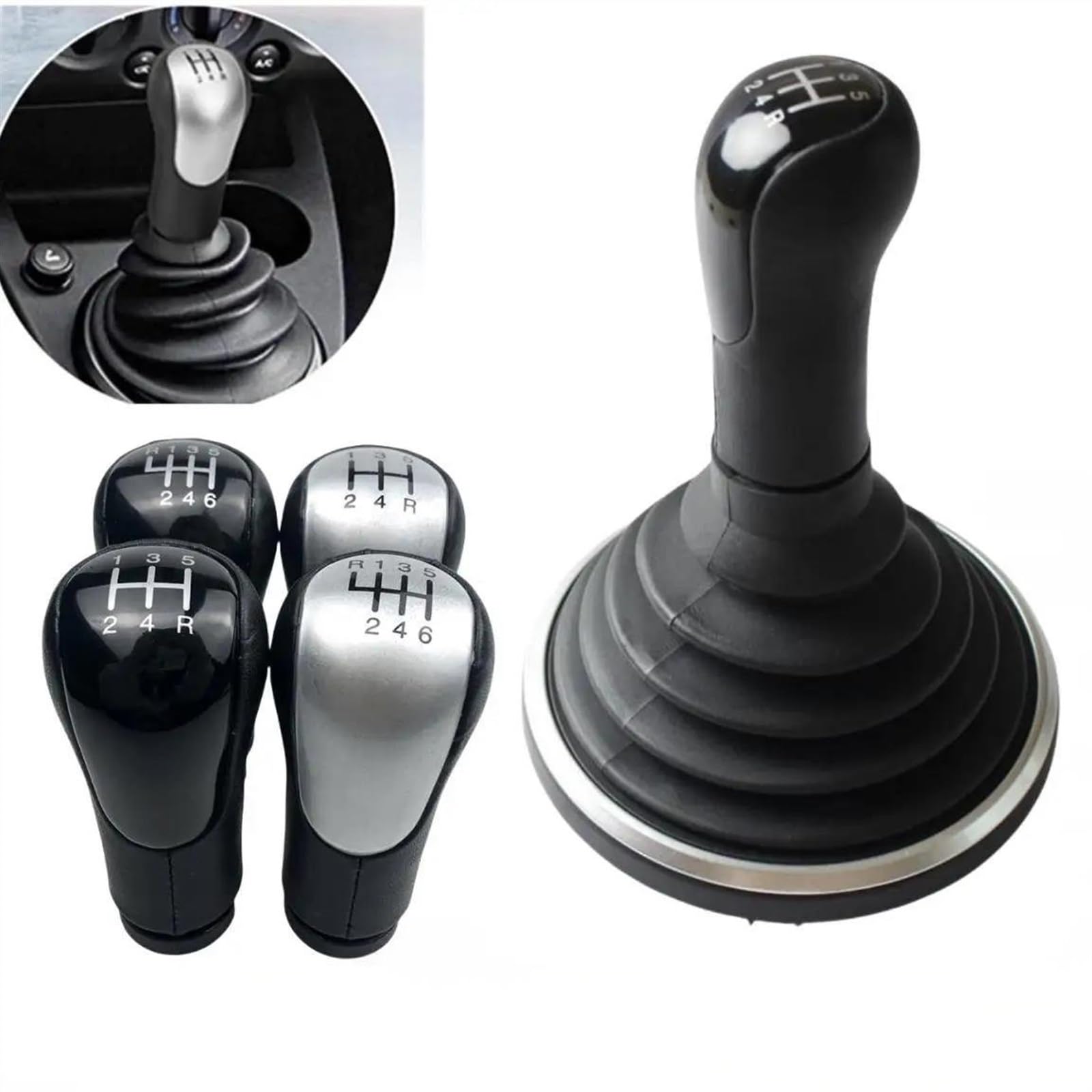 Car Gear Shift Knob for for Fiesta MK6 for Connect for Fusion 2002 2003 2004 2005