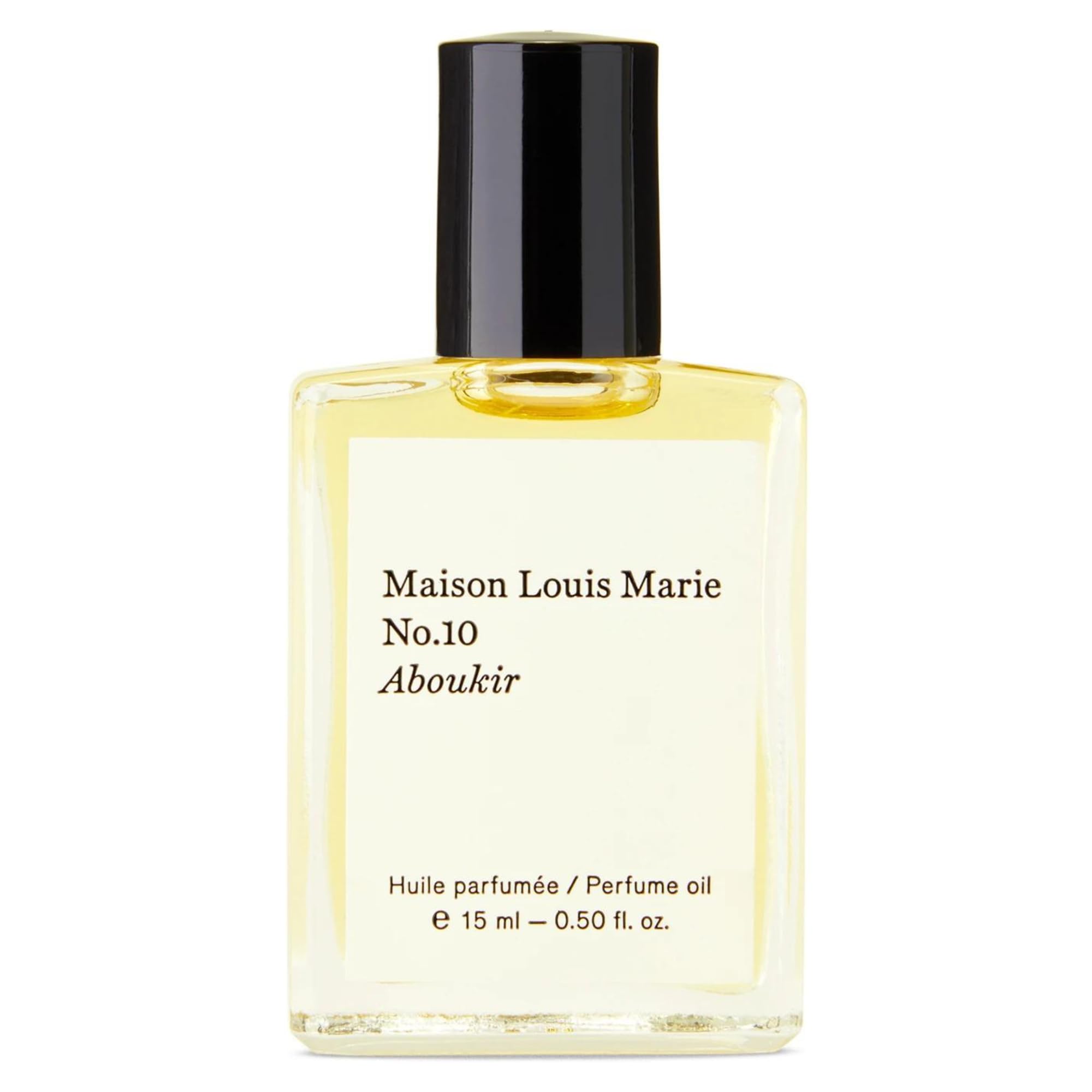 Maison Louis Marie - No.10 Aboukir Natural Roll-On Perfume Oil | Luxury Clean Beauty + Non-Toxic Fragrance (0.5 fl oz | 15 ml)