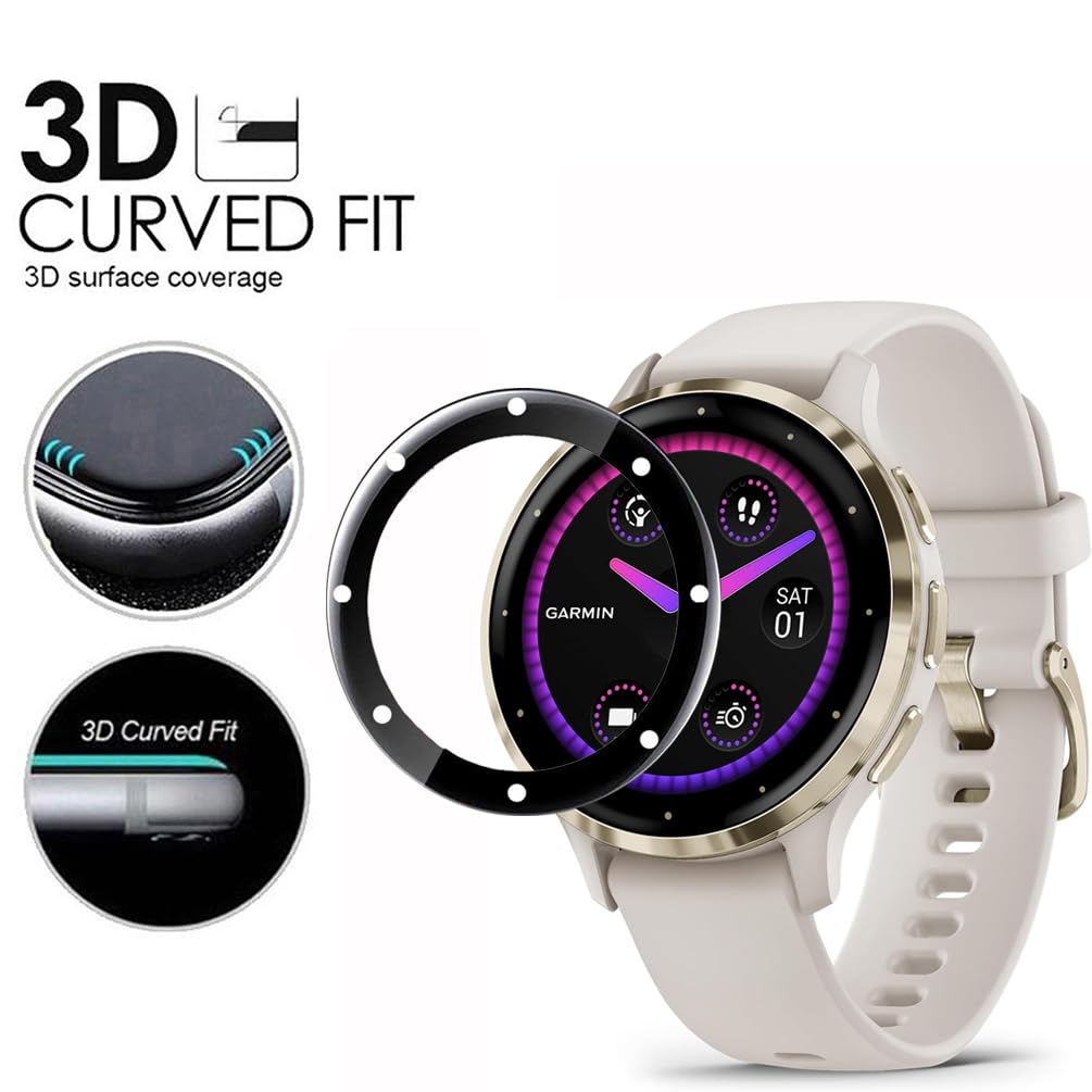Lamshaw Hard PC Case With Screen Protector For Garmin Venu 3S 41mm / Venu 3 45mm Smartwatch (2 - View #13