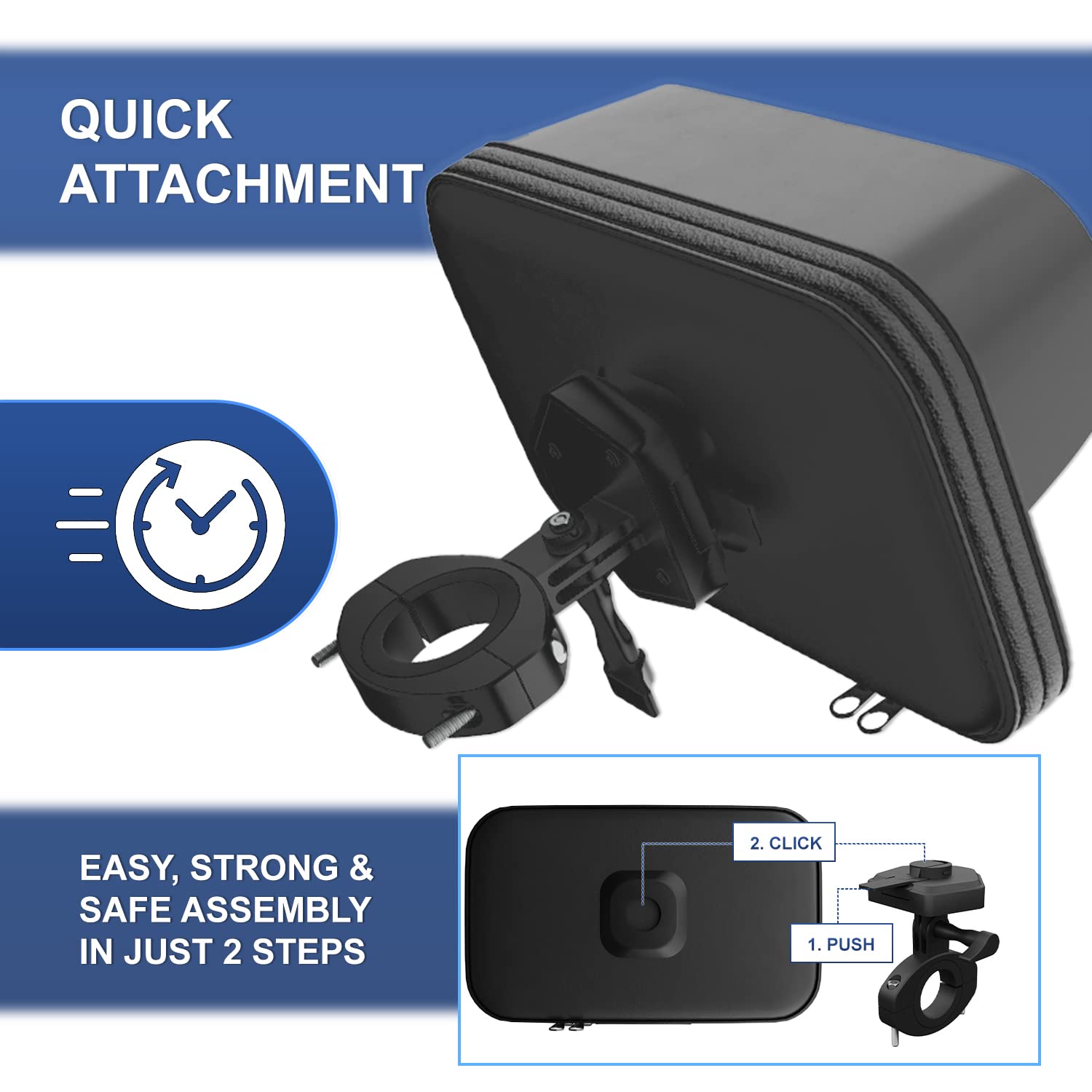 Support Telephone Moto Etanche