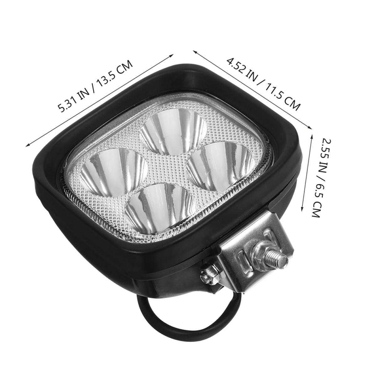 2 Luces LED para Carretilla Elevadora, Focos de Trabajo LED de Alta Potencia, Montaje Completo, Compatibles Varios Modelos, Luz de Conducción para Seguridad y Mejor Visibilidad