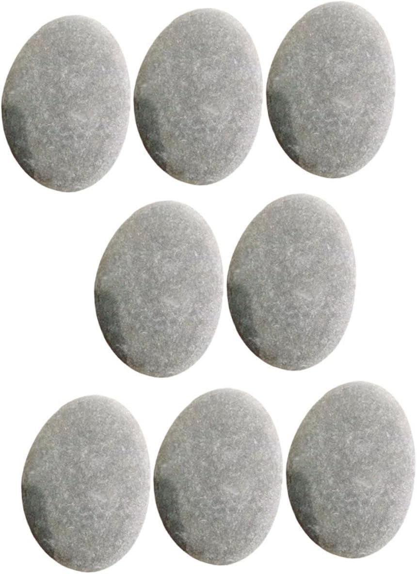 BESPORTBLE 8pcs DIY Painting Stones Rocks to Paint Rock Painting Craft Pebbles Kit