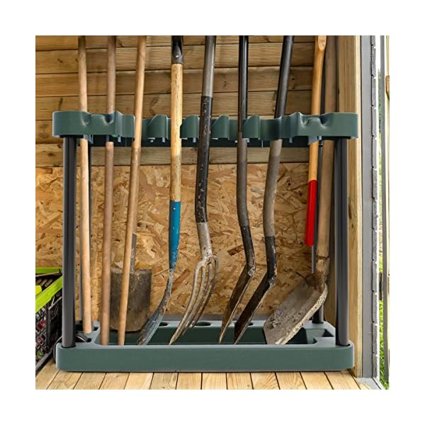 Gardening Tools Organizer Rolling Utility Cart with Wheels Holds 40