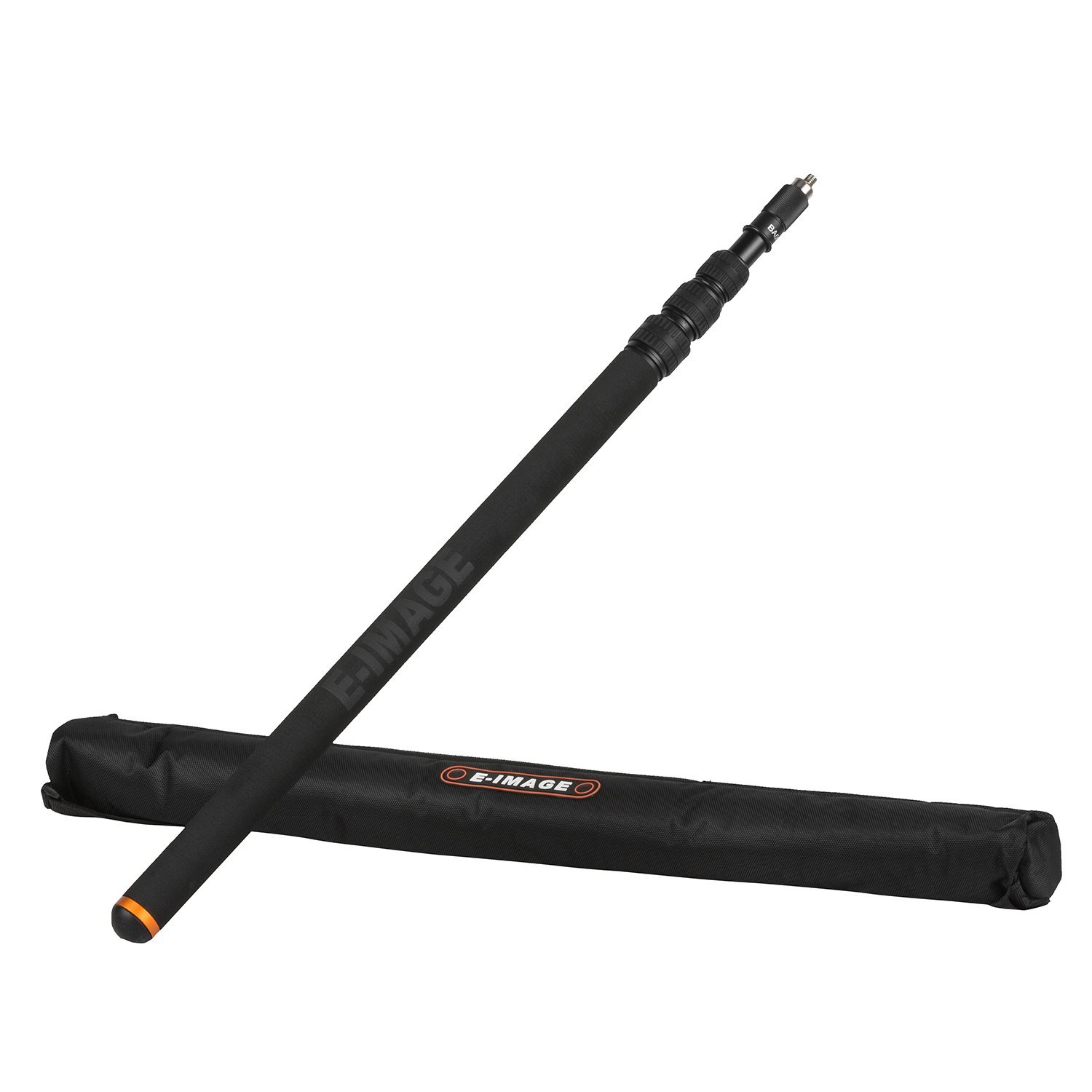 Ikan BA09 4-Section Telescoping Aluminum Microphone Boom Pole 8' (E-Image) BA09, Black