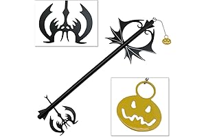 Pumpkin Hearts Oblivion Kingdom Keyblade Metal Replica Sword