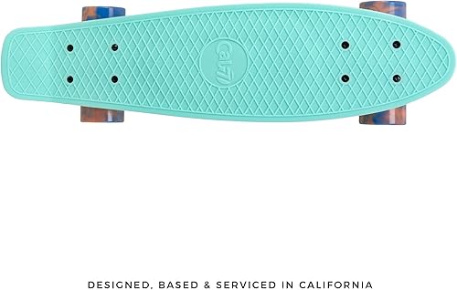 Miniatura 2 de Cal 7 - Patineta cruiser mini de plástico completa de 22 pulgadas