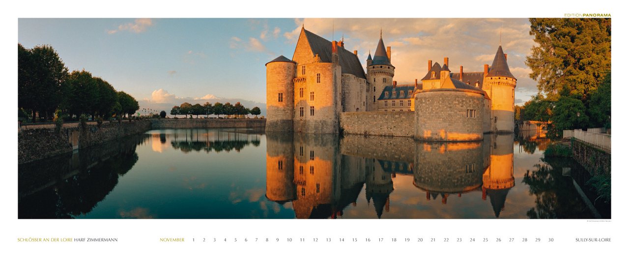 Schlösser an der Loire - Kalender immerwährend