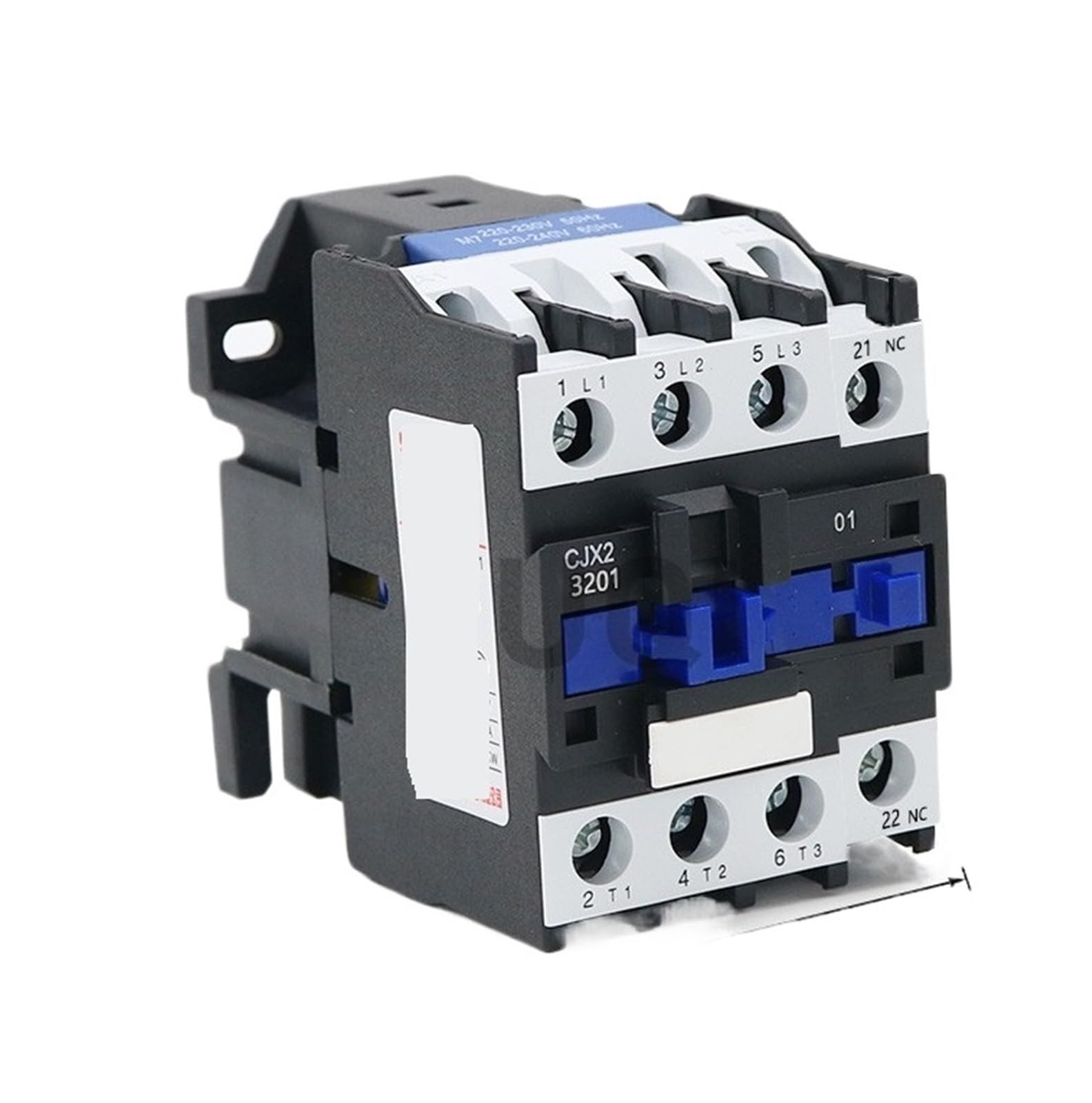 Contacteur CA tension 220V interrupteur bobine CJX2-3201 LC1 32A