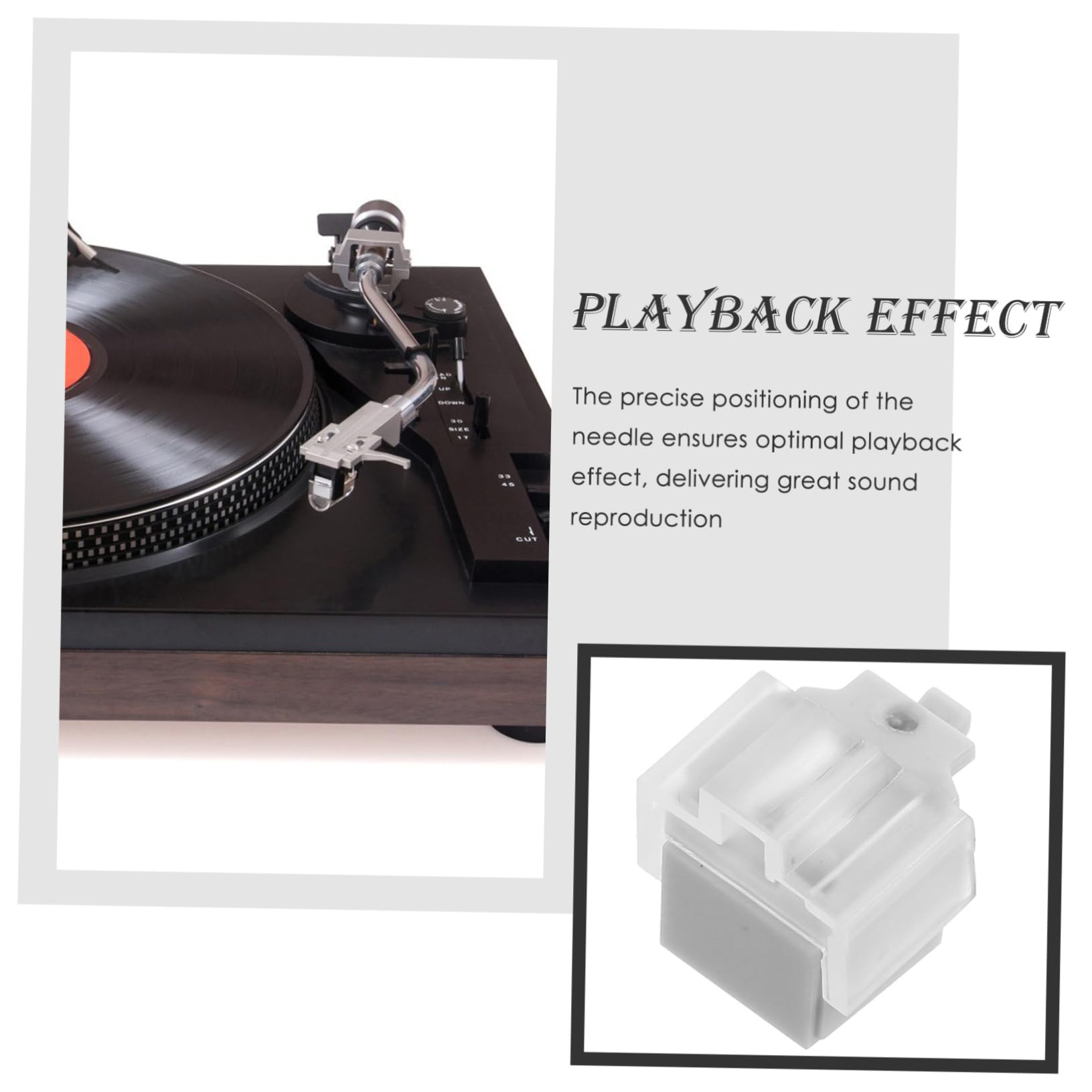 COSMEVIVI 3600l Moving Magnet Stylus Replacement Needle for Vinyl Records Compatible Record Players