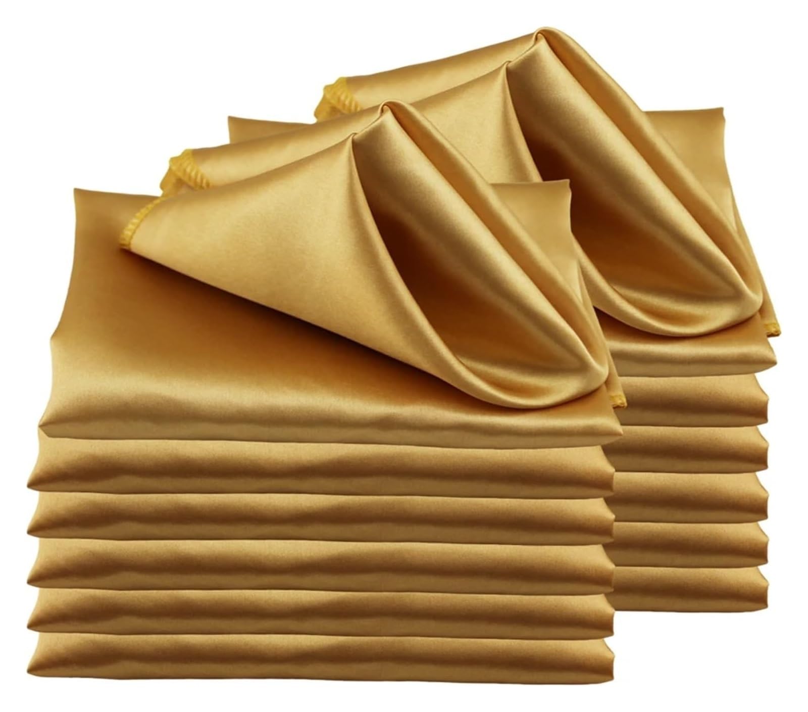 Cotton Table Napkins, Table Napkins 50pc 30x30cm Square Satin Multicolor(Color2)