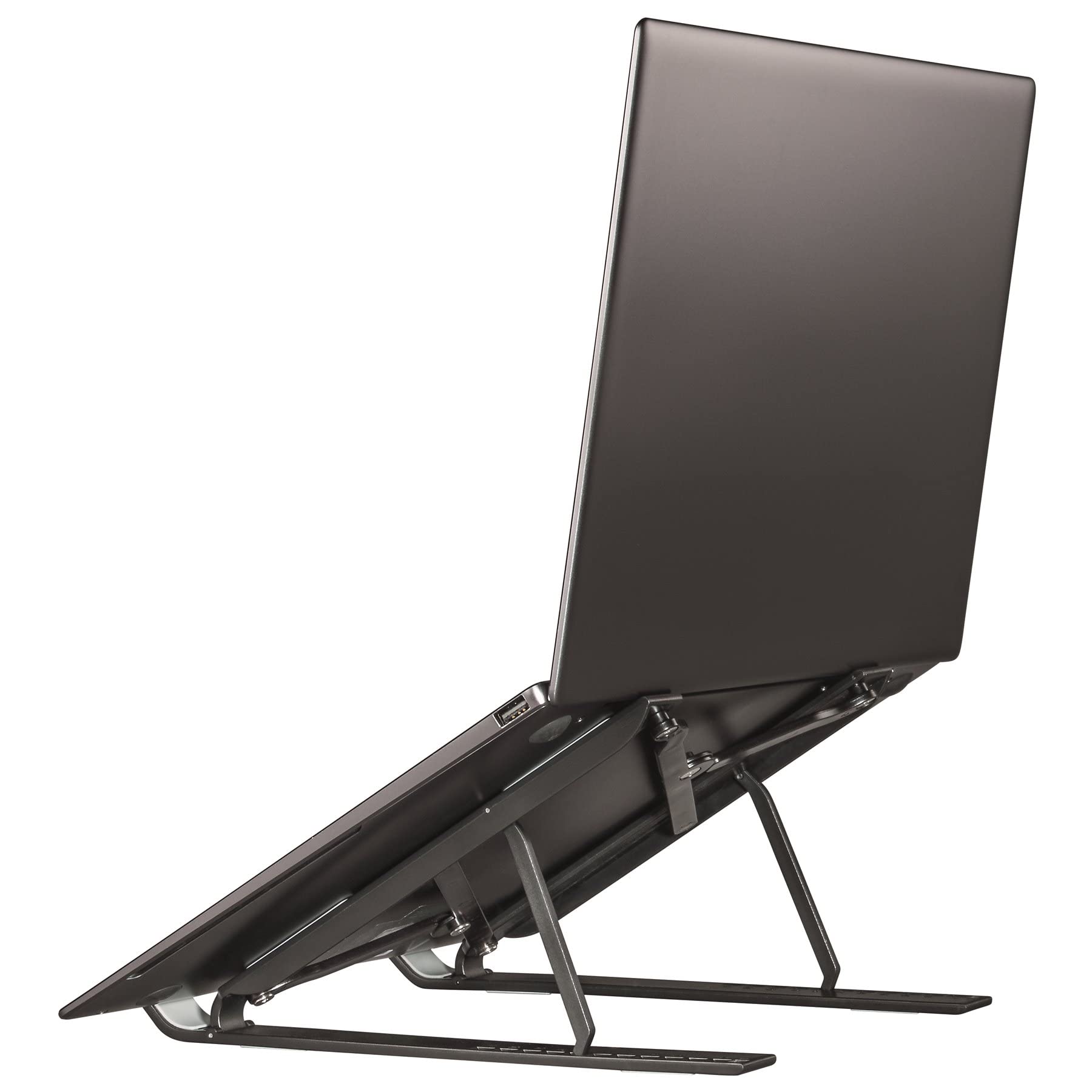 Hama - Soporte para portátil Light, Plegable, inclinable, para portátiles de hasta 15,4", Negro