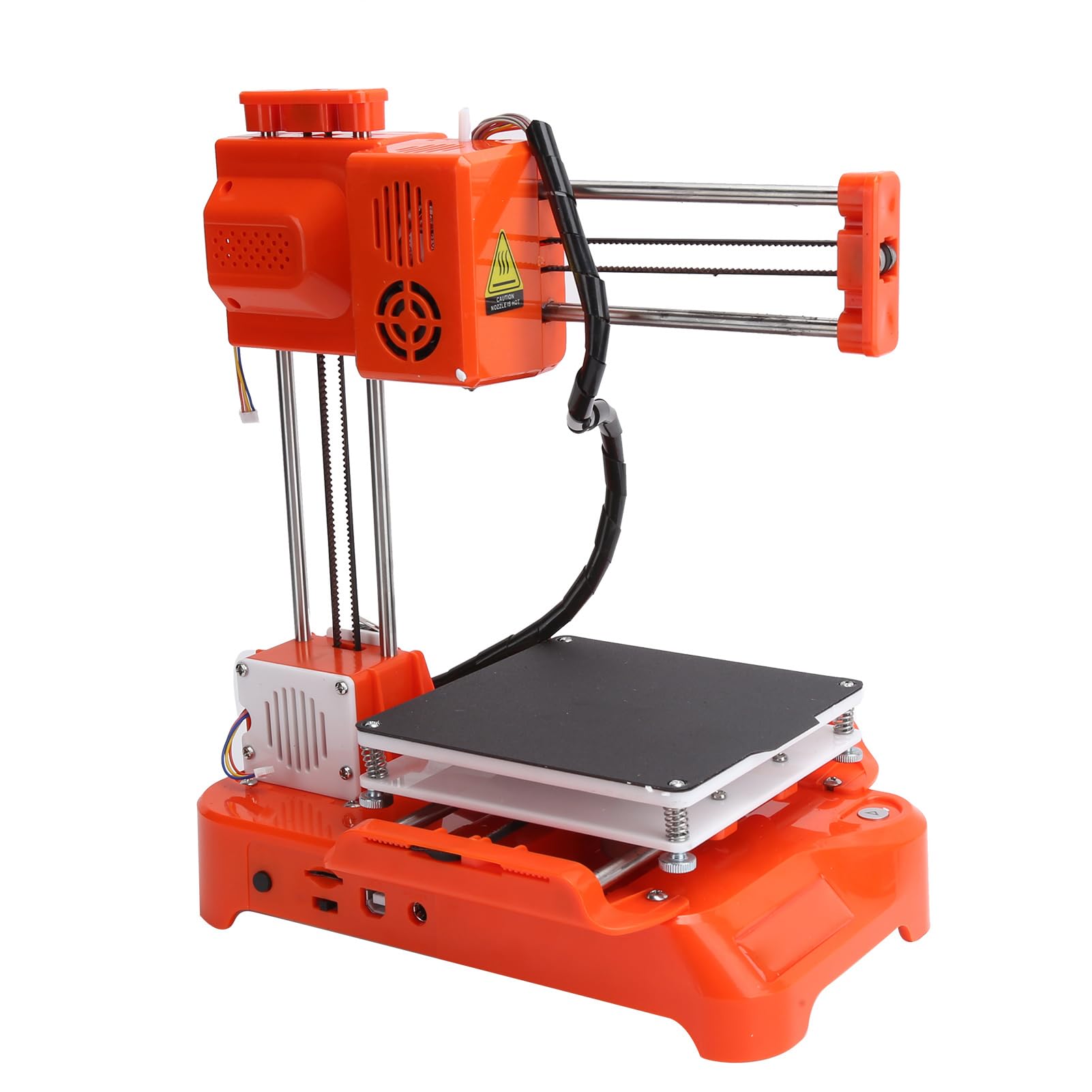 Gonetre Impresora 3D K7, Mini Equipo de Impresión de Escritorio para Uso Doméstico con Software de Desarrollo Propio, Compatible con XP/7/8/10 (Enchufe europeo)