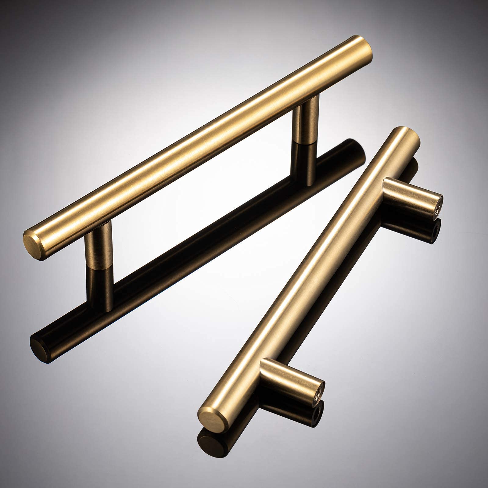 CZC HOME 5 Pack 6.4 Inch Pulls, Stainless Steel Drawer Handles