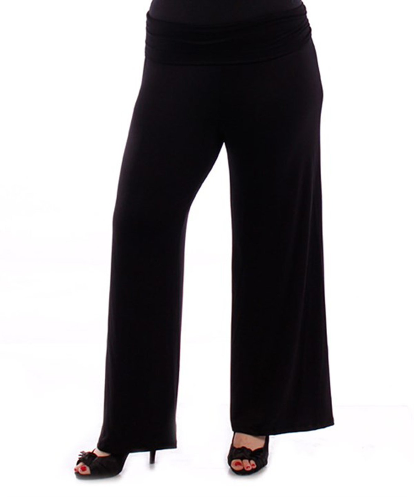 You Plus Me Womens Plus Size Palazzo Pants