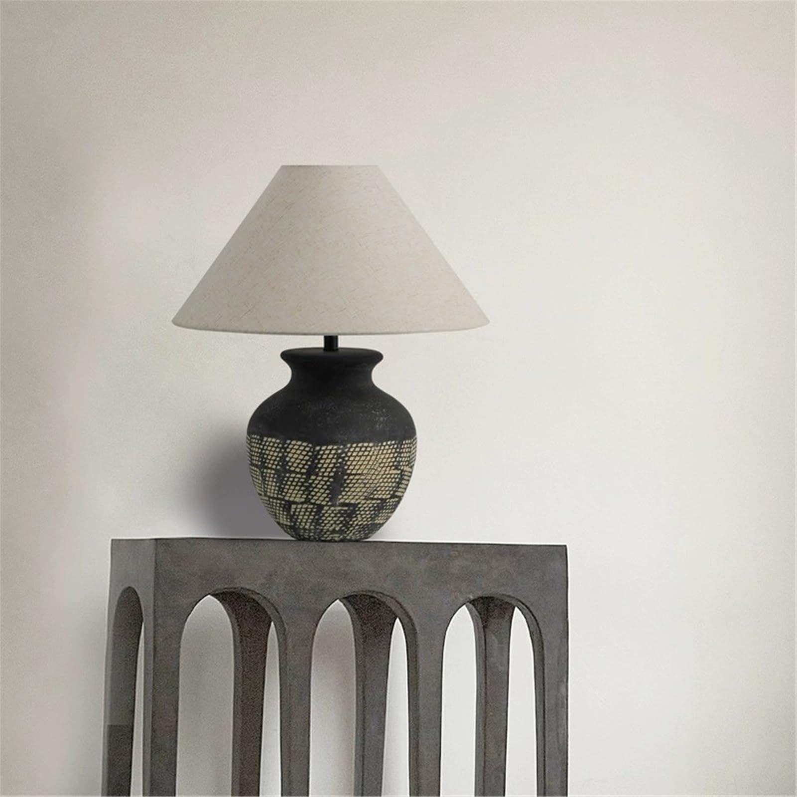 Lampade da tavolo d'epoca Lampada da tavolo decorativa in ceramica for soggiorno, camera letto, comodino