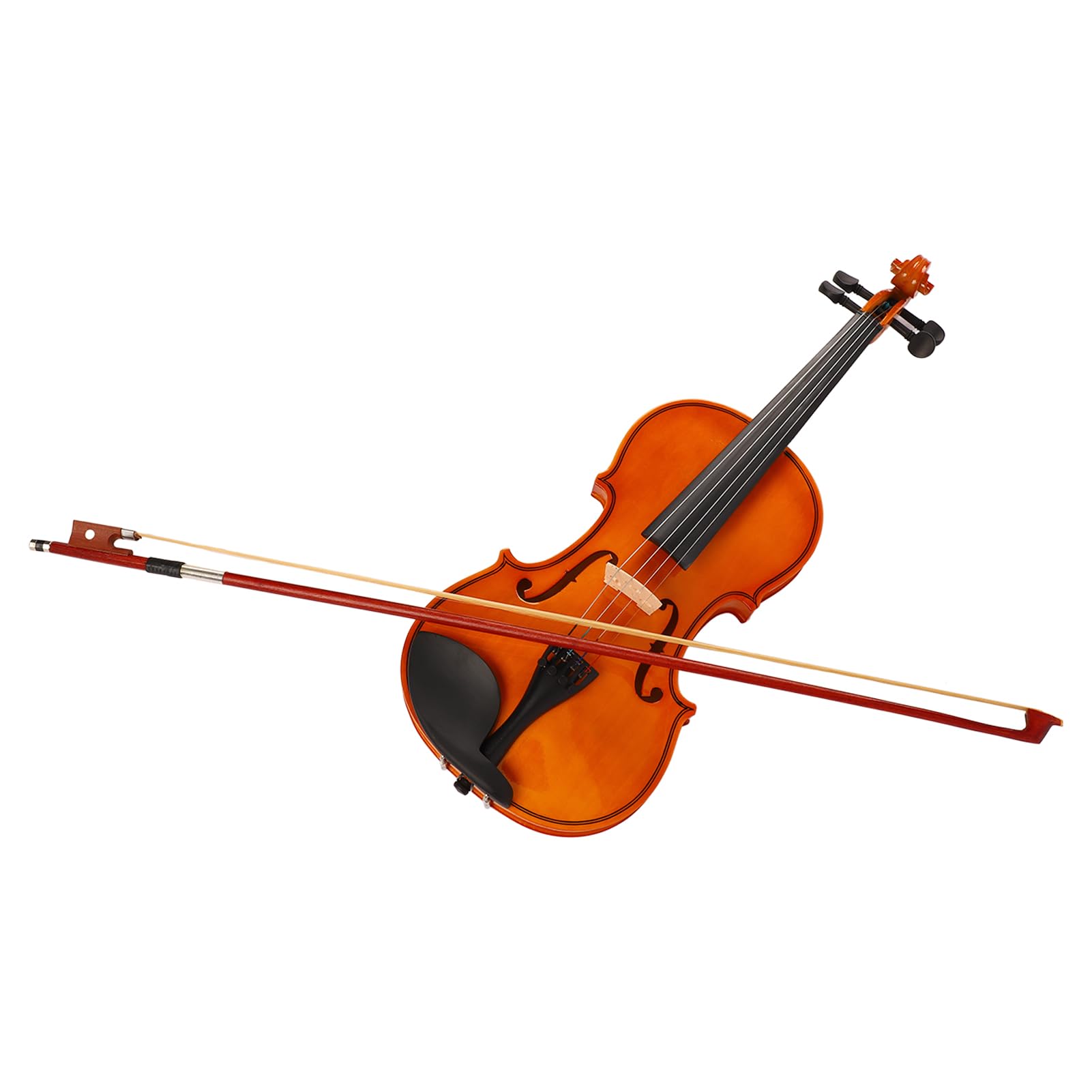 Generic Kit Completo di Violino per Principianti con Suono Eccellente e di Pickup Integrato Perfetto per Musicisti Studenti in Materiale di Tiglio (1/8)
