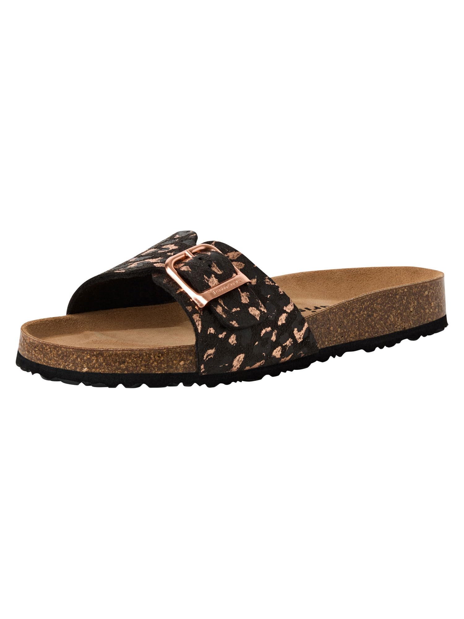 Tamaris Women Footbed Slide flat black 6.5 UK