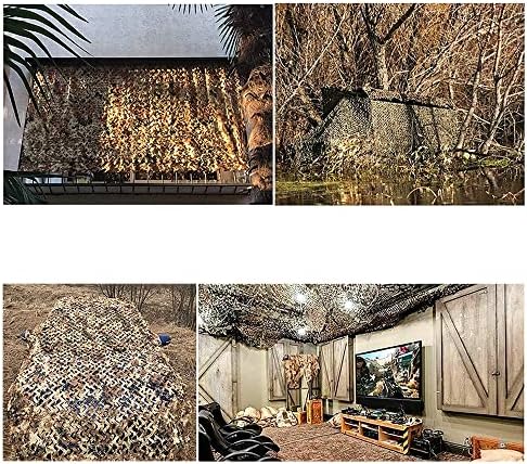 Camouflage Net Camo Netting Blinds Dual Mesh for Decor Courtyard Sunshade Camp Photo Farm Factory Shelter Car Concealment Party Exhibit Backdrop Curtain Ceiling Fence Canopy Cover - 5