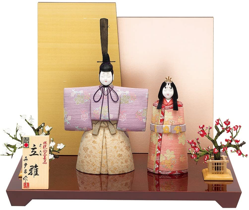 Amazon | 【真多呂人形】 雛人形 立雛 ひな人形 お雛様 雛祭り 