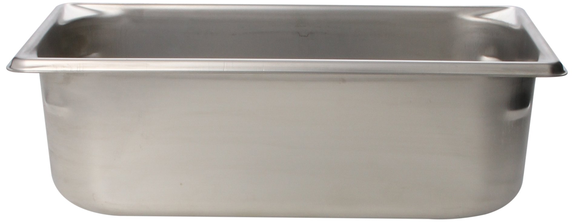 Vollrath 30342 Stainless Steel Super Pan V Steam Table Pan, 1/3 Size, 3.9l