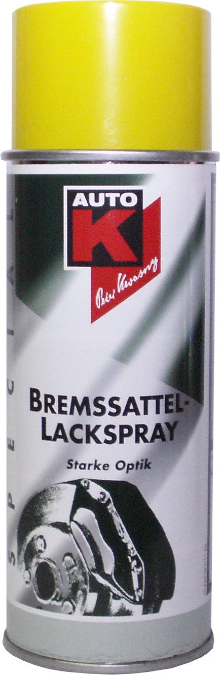 Professional Brake Calliper Paint 400ml Aerosol Can/Yellow Gloss