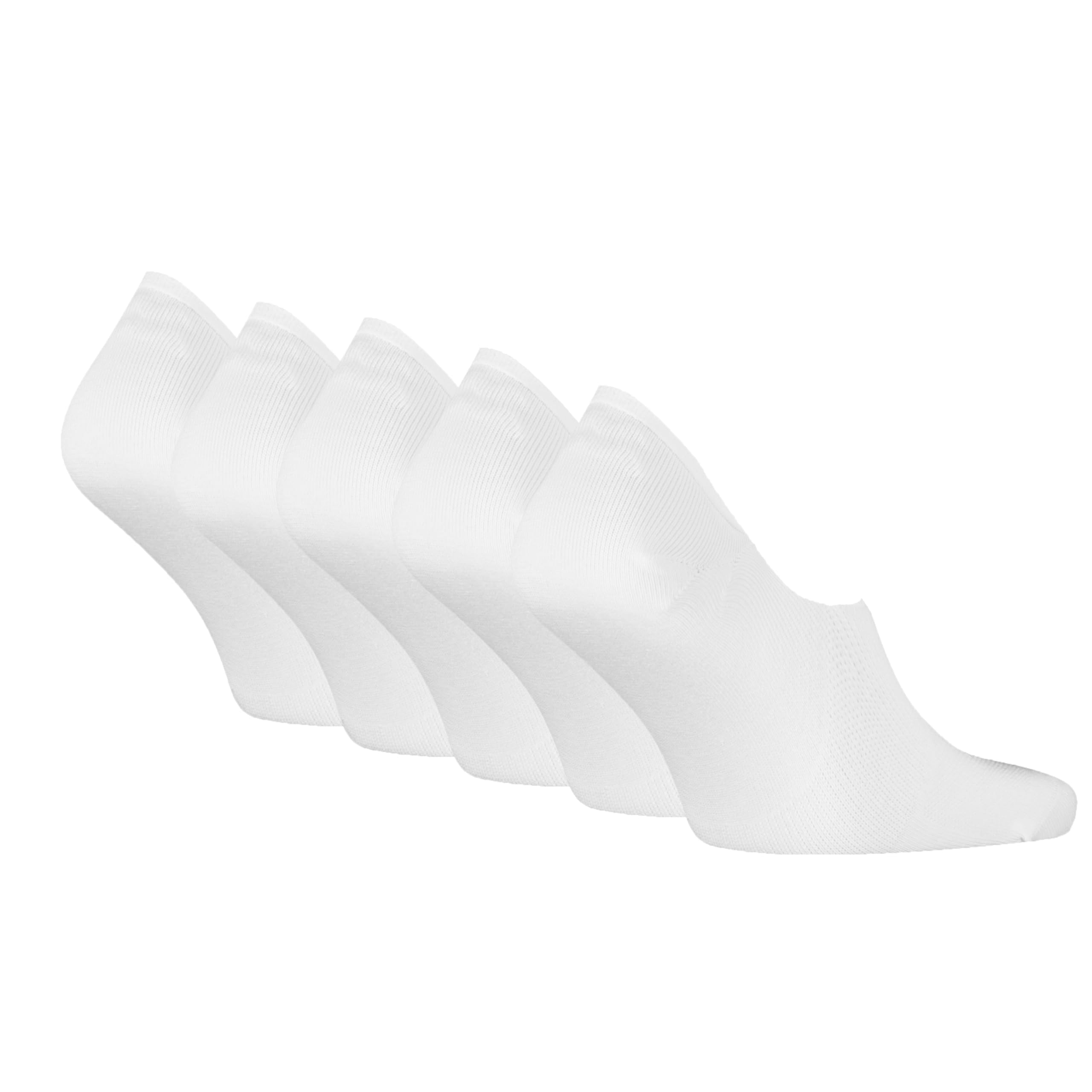 PUMA Mid Cut Footie Footie Mixte (lot de 5)