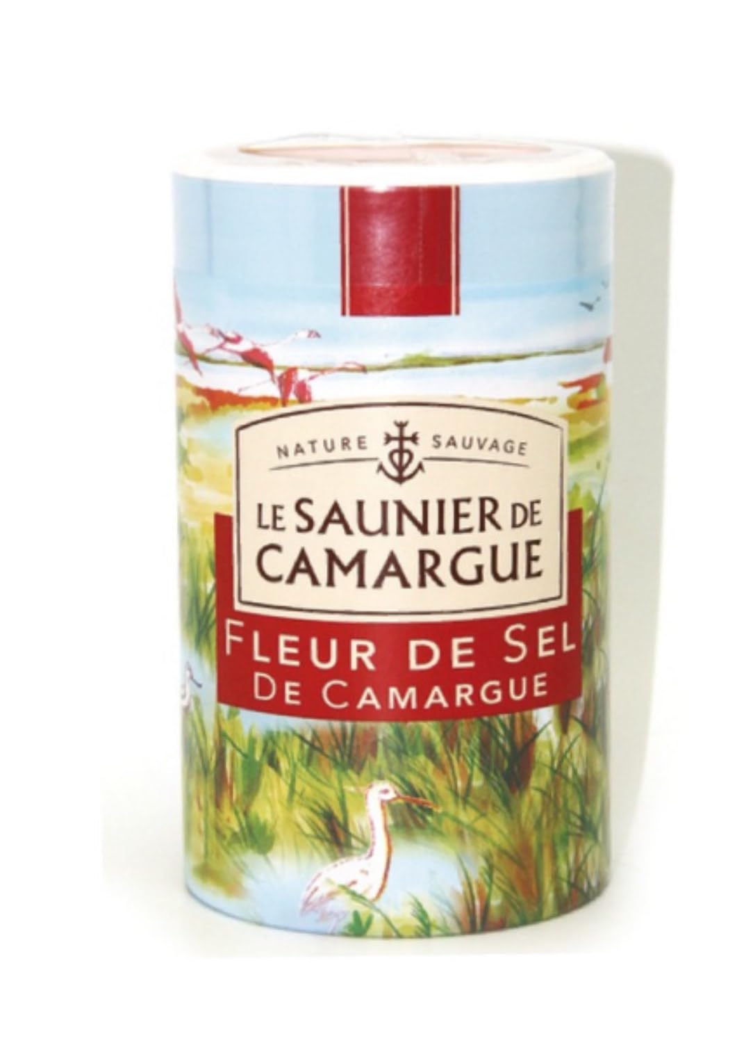 Fleur de sel de Camargue Le Saunier De Camargue 125g/Boite et 1kg/Boite - Livraison Gratuite France (2 boites, 1kg)