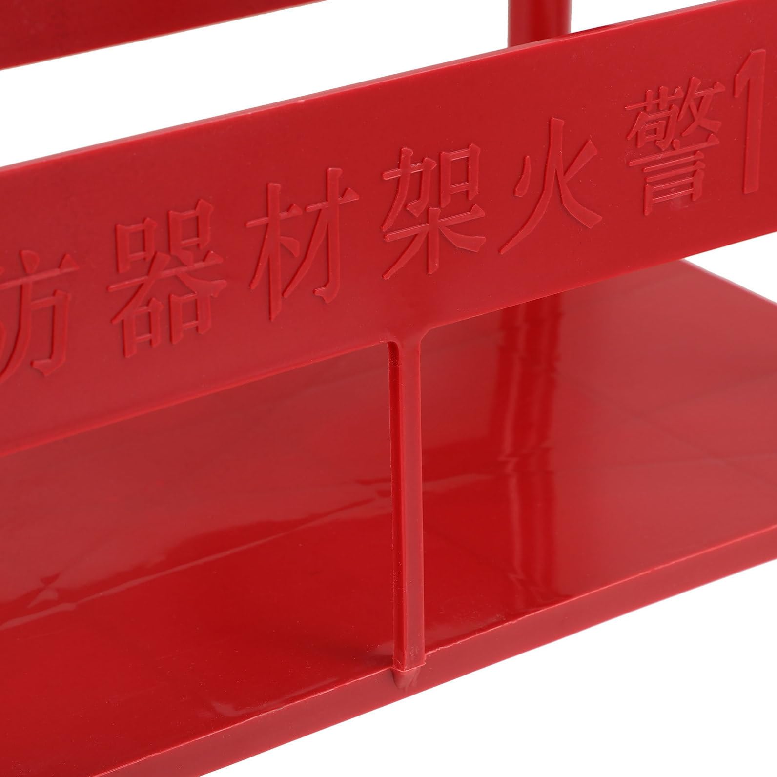 IMIKEYA Supporto per estintore in plastica per pavimento, resistente per estintori di piccole dimensioni, con supporto stabile e durevole, per la conservazione sicura della casa e dell'ufficio