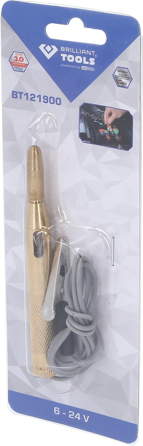 BRILLIANT TOOLS BT121900 Lampada di controllo 6 - 24 V [Powered by KS TOOLS]