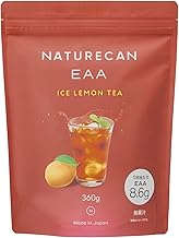 Naturecan EAA (Essential Amino Acid), 15.9 oz (450 g), Amino Acid Score 100, 9 Essential Amino Acids (Made in Japan, Pouch) (New Lemon Ice Tea Flavor, 12.7 oz (360 g)