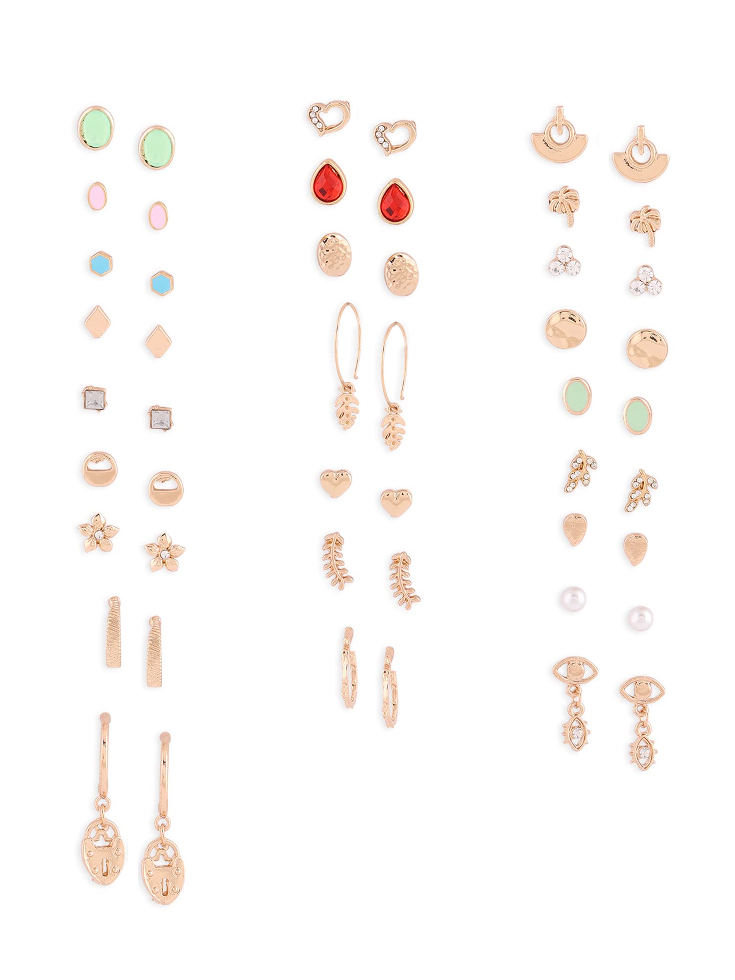See full amazon price history chart for ZAVERI PEARLS Set Of 25 Gold Tone Smart Casual Wear Studs & Drop Earrings For Women-ZPFK14054 ZAVERI PEARLS Set Of 25 Gold Tone Smart Casual Wear Studs & Drop Earrings For Women-ZPFK14054 (B0B2MM6B5H) Amazon Price History, Amazon Price Tracker