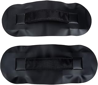 Sosoport Accessories 2Pcs Kayak Carry Handles for Ocean Perception Water Outdoor Canoe Boat Kayak Handle Replacement 13X33CM Black Handles Kayak Accessories